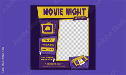 Movie Night Socials Media