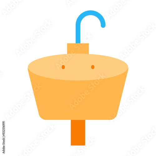 Washbasin Vector Flat Icon Design