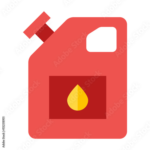 Canister Vector Flat Icon Design