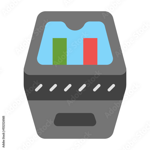 Nanopore Vector Flat Icon Design Design