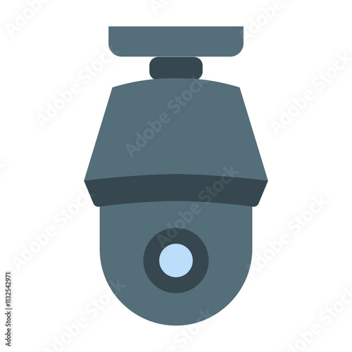 Cctv Vector Flat Icon Design Design