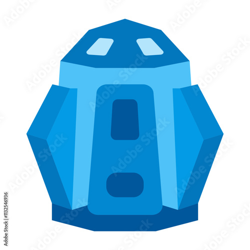 Lunar Lander Vector Flat Icon Design Design