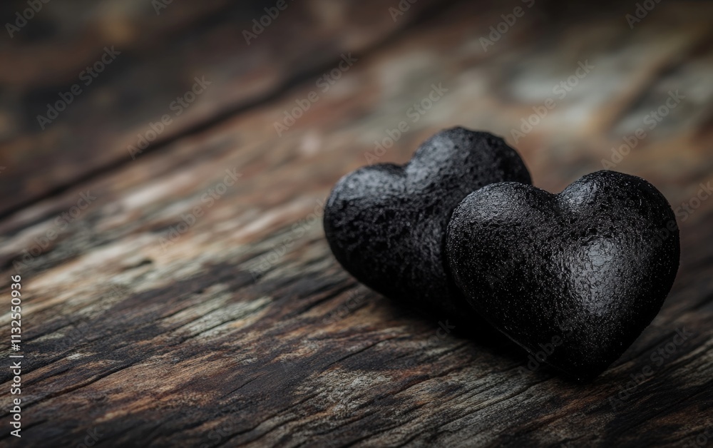 Fototapeta premium Valentines day background with hearts