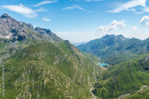 View from hiking trail near Rifugio Ernesto Tazzetti photo