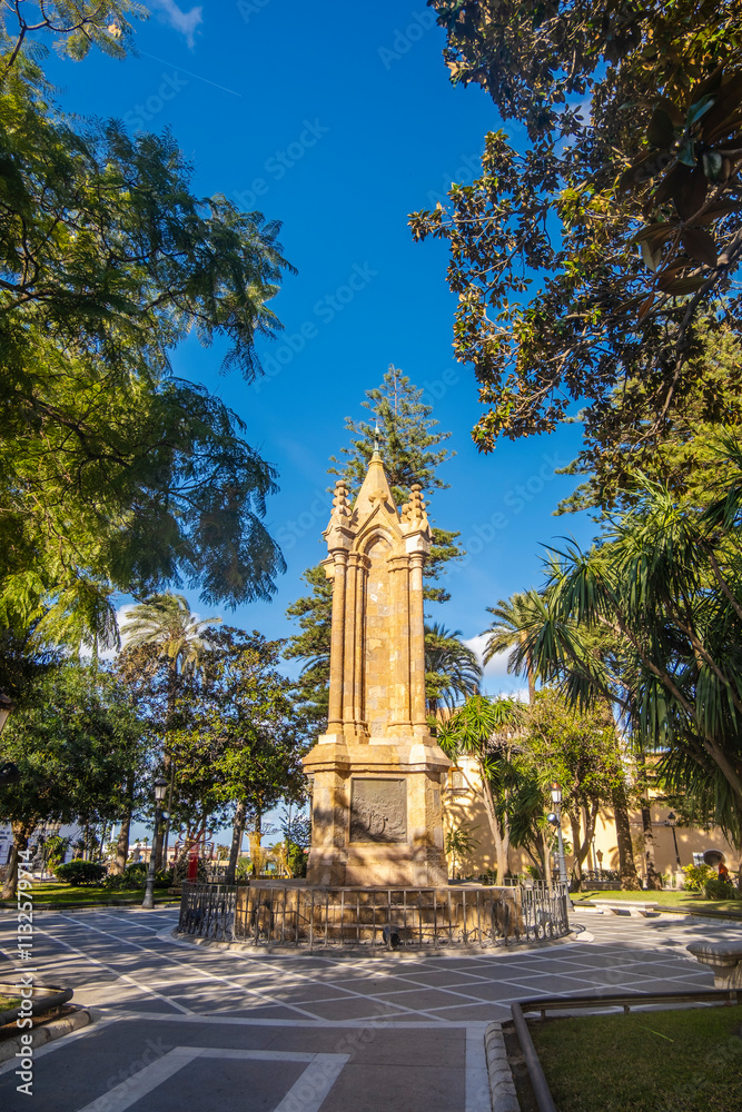 Plaza de Africa in Ceuta in Spain, North Africa