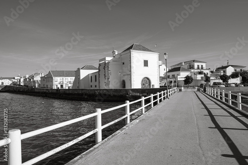 Alcochete village in Portugal photo