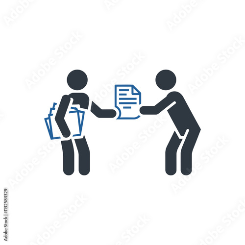 Document Exchange Action Icon
