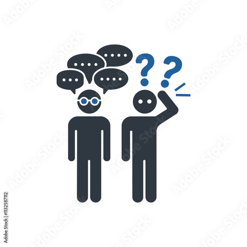 Confusion and Discussion Icon
