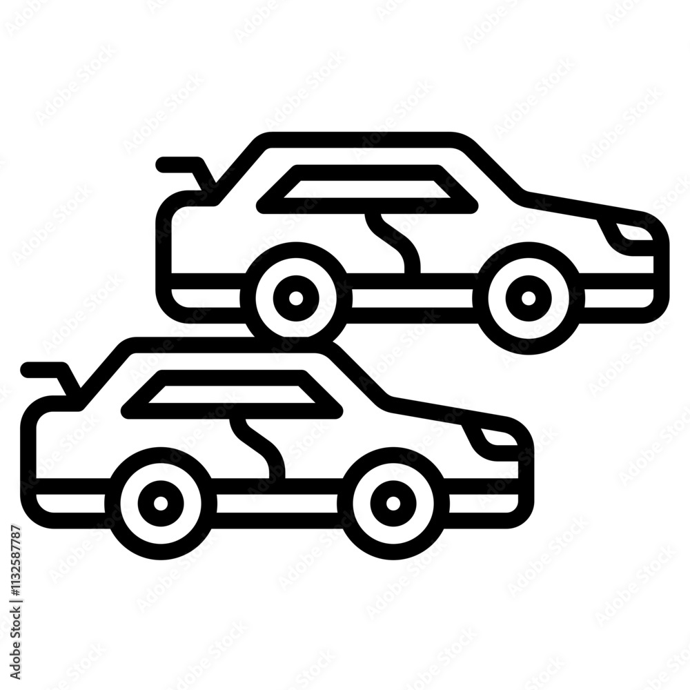 Fototapeta premium Speed Racing icon