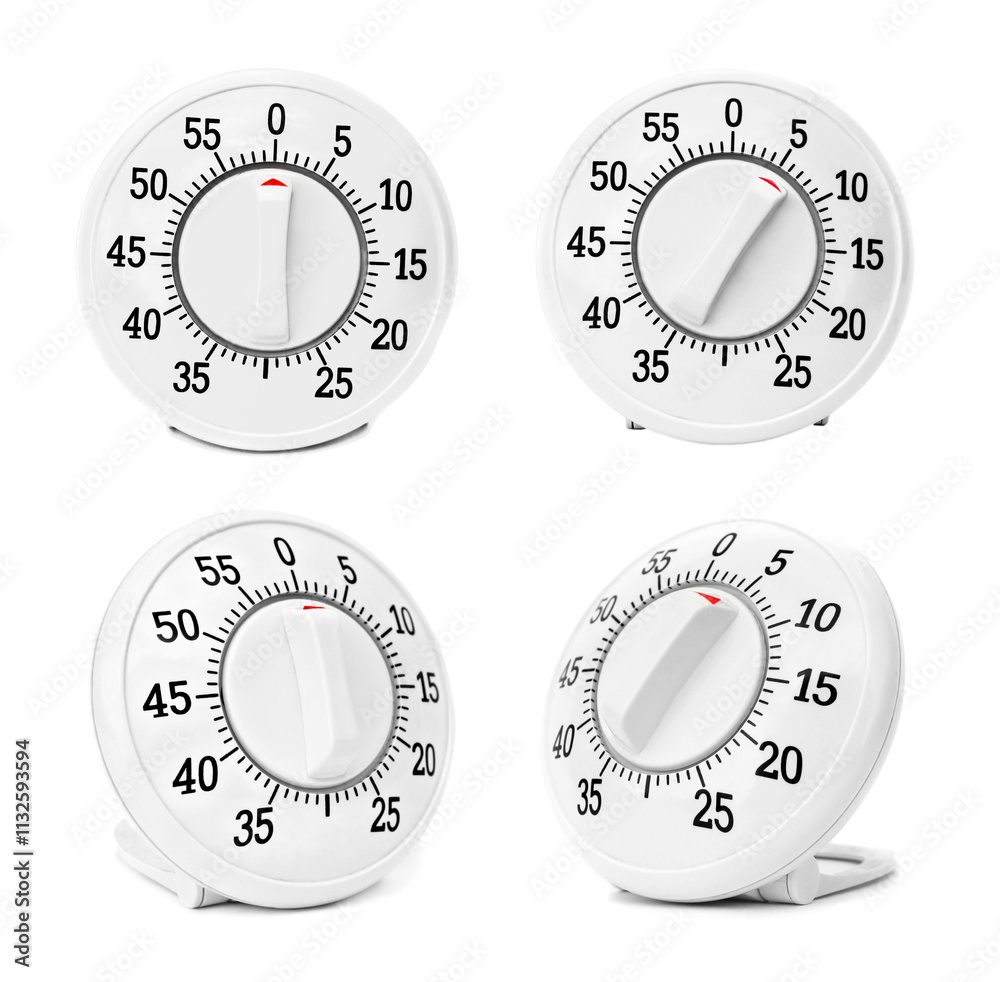 Naklejka premium Timers set