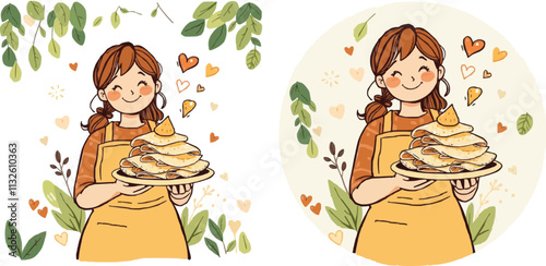 Logo, faire des crêpes