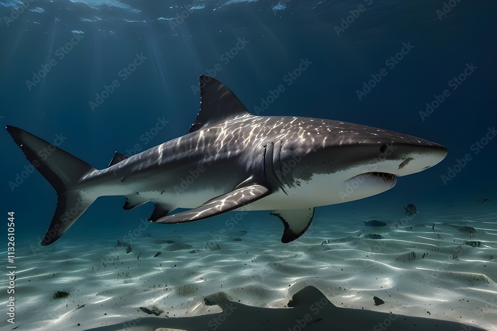 Fototapeta premium white shark
