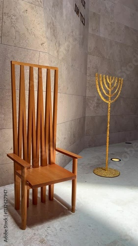 Beautiful synagogue showcasing Jewish heritage and Hebrew traditions, symbolizing faith, spirituality, and cultural tolerance with its historic architecture and sacred interior.