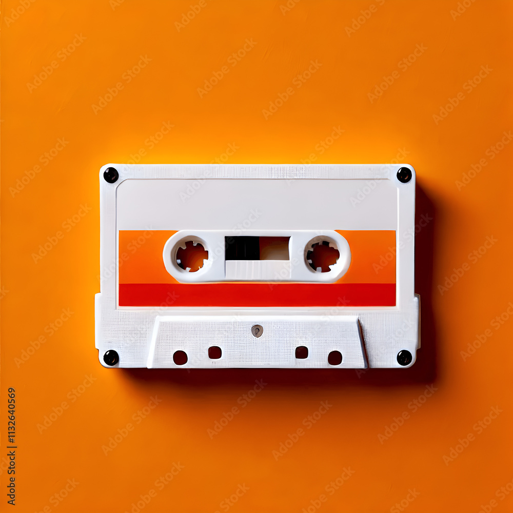 Naklejka premium audio cassette tape