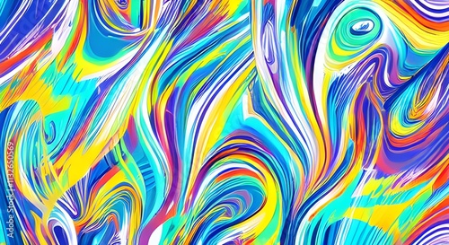 Colorful Abstract Art Backdrops with Dynamic Color Splashes and Bold, Chaotic Accents | 043