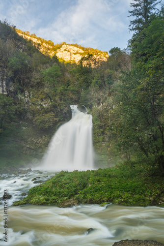 Cascade de Flumen, Septmoncel Les Molunes, Jura, Frankreich photo