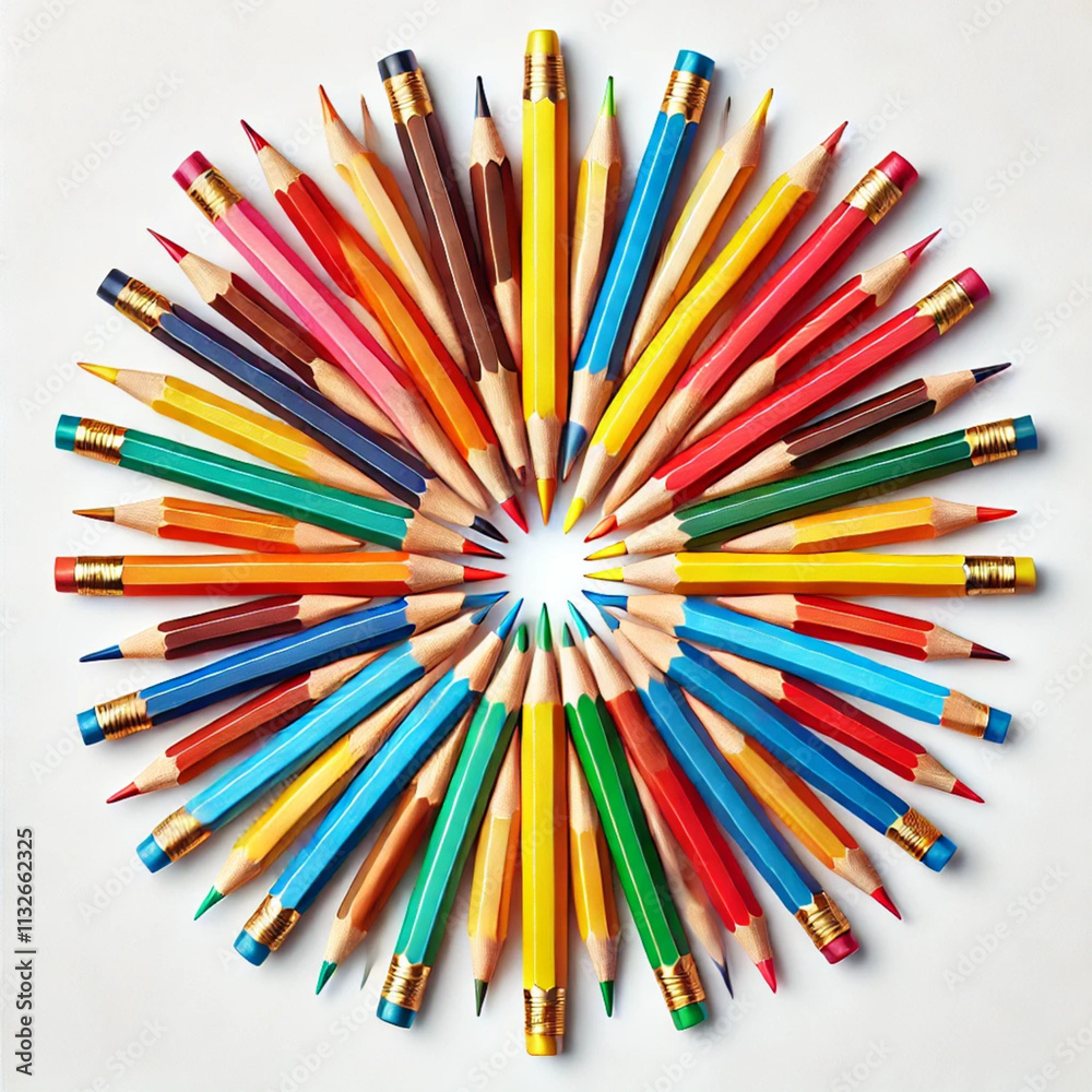 Fototapeta premium colored pencil