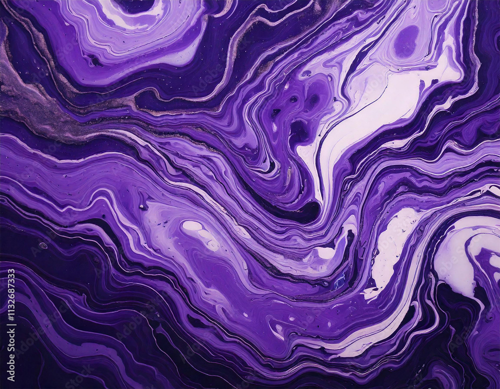Obraz premium purple marble pattern