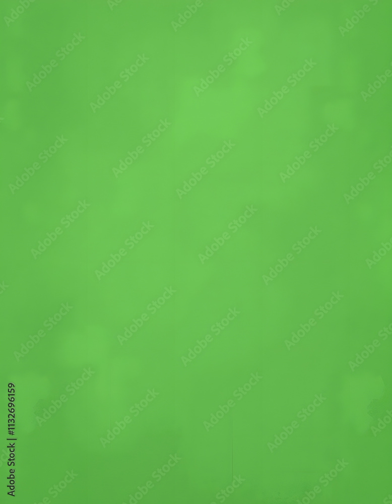 Fototapeta premium Green background with grunge texture, green vintage wallpaper, hand-drawn digital illustration, with white tones