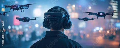 Drone Swarm Pilot Controlli...
