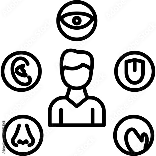 Multi-Sensory Experience Icon