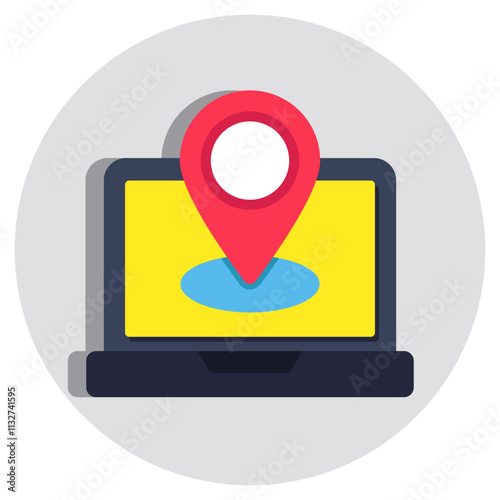An icon design of online navigation