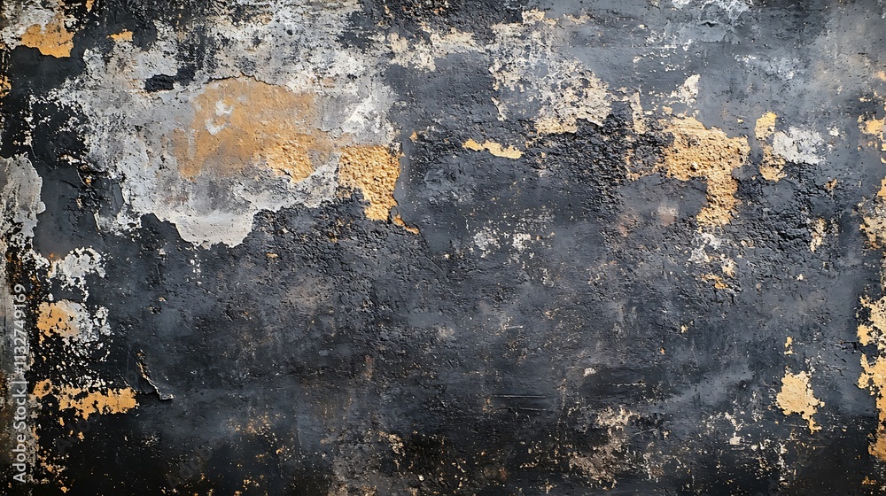 Obraz premium Dark gray grunge background texture concrete wall