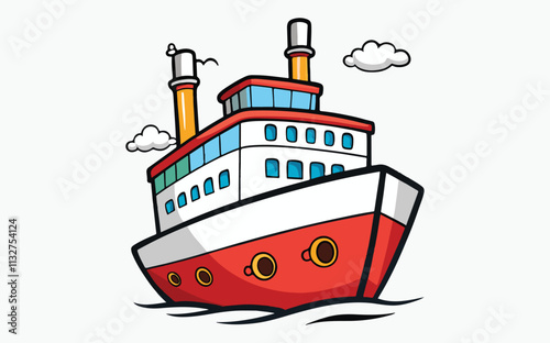 Ship Clipart vector