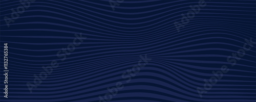 Abstract wave element for design. Dynamic wave pattern. Line texture pattern background