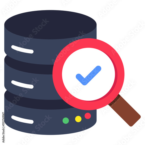 An icon design of database monitoring