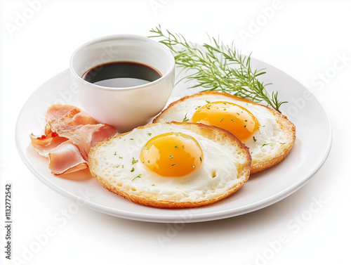 Illustration of delicious breakfast
