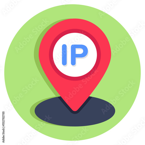 Premium design icon of ip
