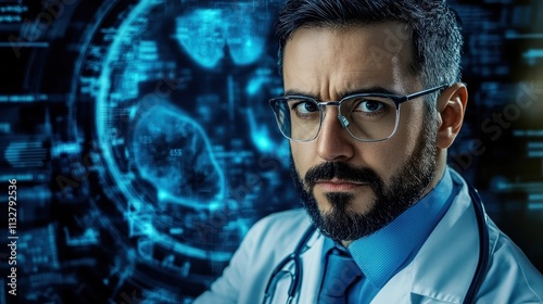 Medical Doctor Utilizing Di...