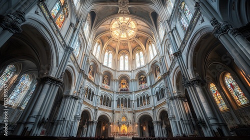 62. The grand architectural splendor of the Basilica of the Sacred Heart in Brussels, Belgium photo