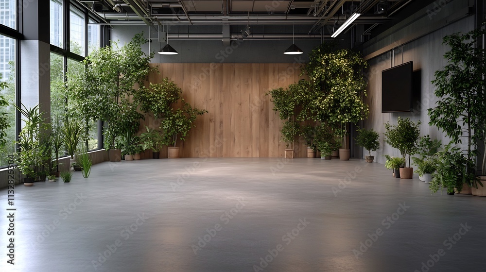 Fototapeta premium Innovative Digital Marketing Workspace with Real Time Analytics and AI Driven Insights