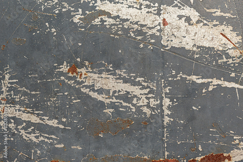 Obraz na płótnie Old peeling paint on the wall as an abstract background. w salonie