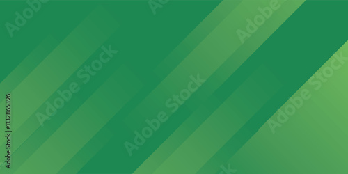 abstract background of realistic green curved gradient shading. vector design concept. Decorative web layout or poster, banner Illustration