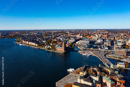 Photography Stockholm aus der Luft