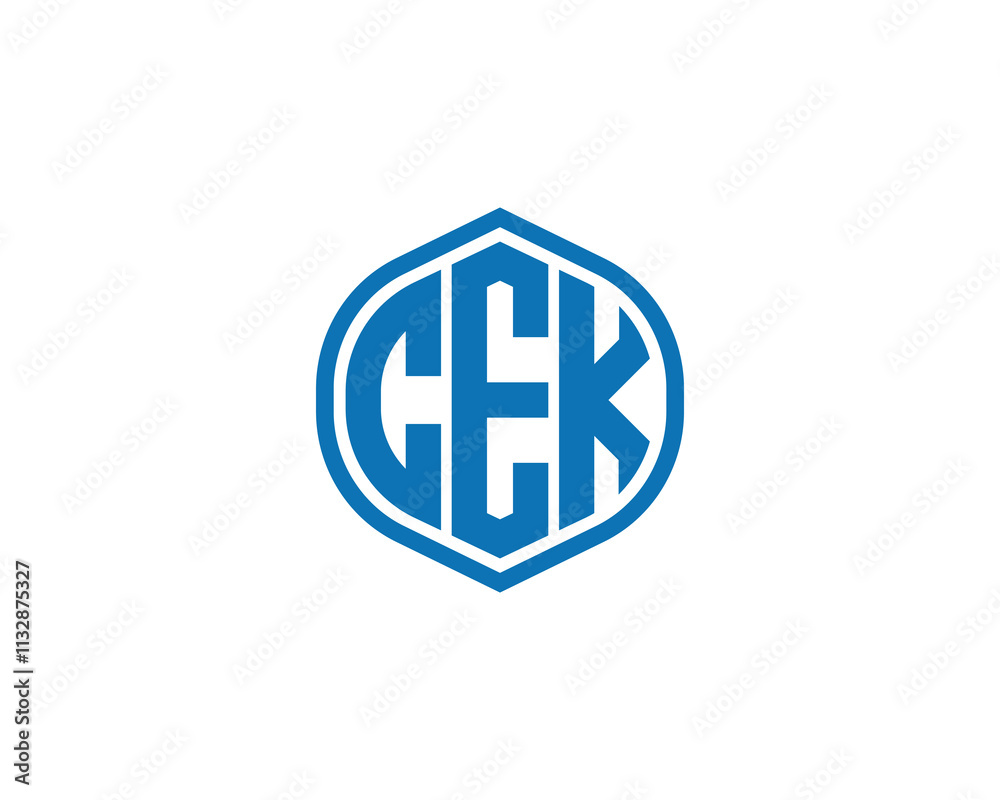 Obraz premium CEK logo design vector template. CEK