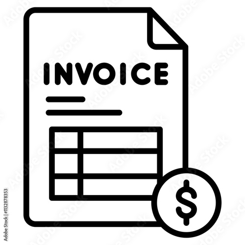Invoicing icon