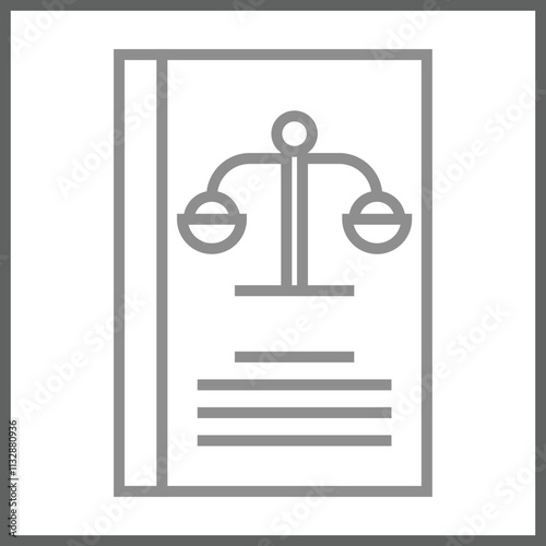 Law Book icon Design