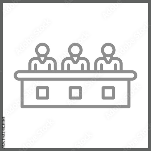 Jury icon Design