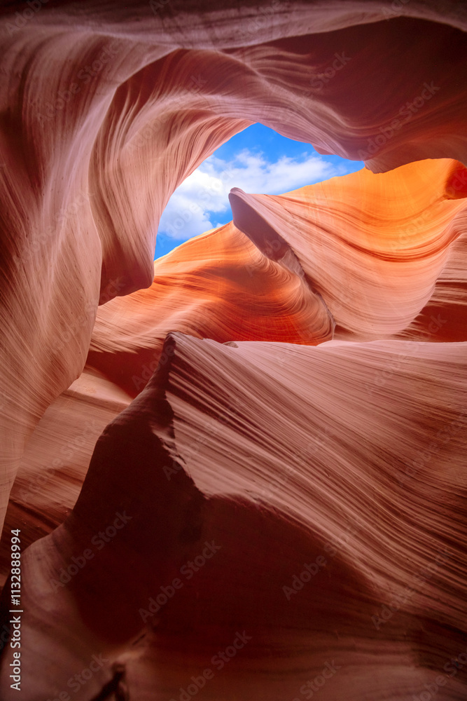 Obraz premium Antelope Canyon - located on Navajo land near Page, Arizona, USA