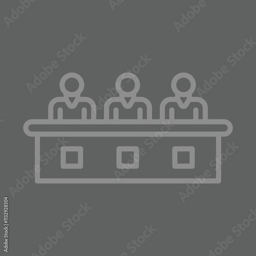 Jury icon Design