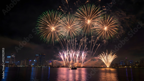 New Year fireworks display
