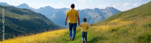Family adventure amidst dramatic mountain scenery, not exploring a castle but hiking a mountain trail Enjoy quality vacation time with cultural activities and scenic sightseeing Discover stunning