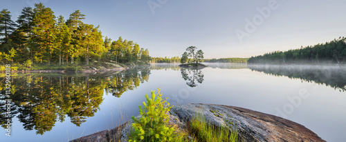 See im Glaskogen Naturreservat, Värmlands Län, Schweden