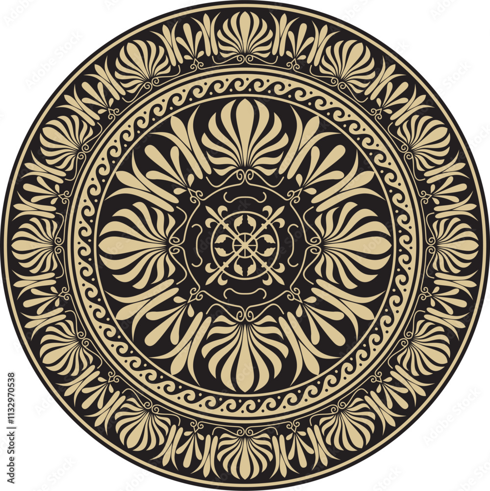 Fototapeta premium 4617_5_Greek_circle.eps
