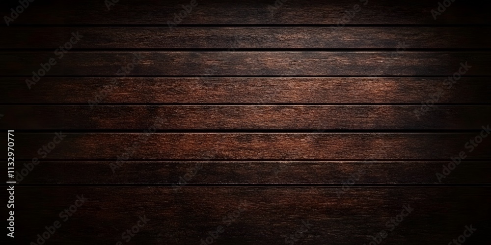 Naklejka premium Vintage Wooden Texture: Aged Brown Surface Background