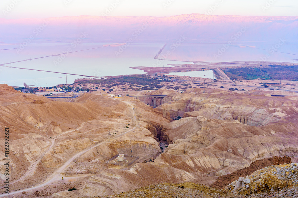 Zohar valley landscape, Judaean Desert